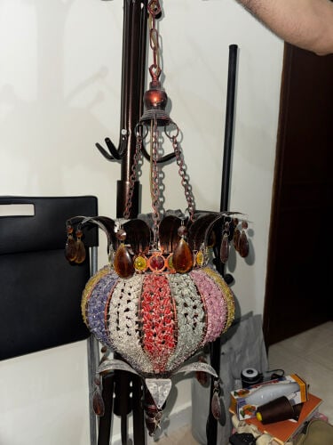 5 Traditional Colorful Lamp Set