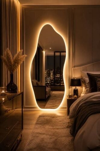 Stylish Glass Mirror work Etc.