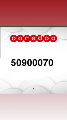 Ooredoo number 