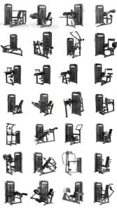Complete gym equipment required.