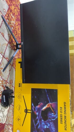 gaming monitor with box