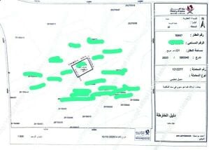 للاستثمار ارض عمارات 261م