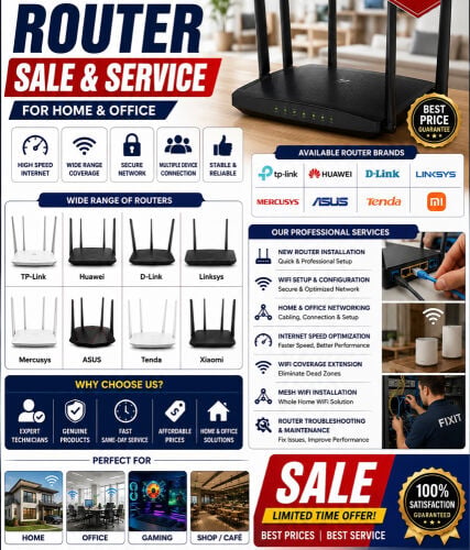 Router Configuration and Repair 
