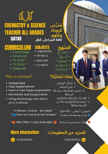 All grades Science teacher