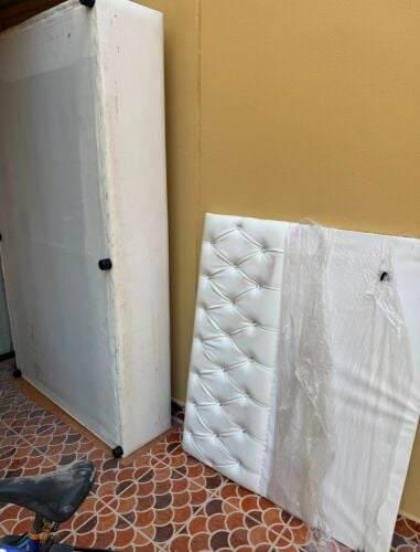 bed with matress