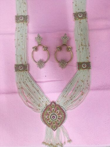 Silver rings and Necklace lulu ruby