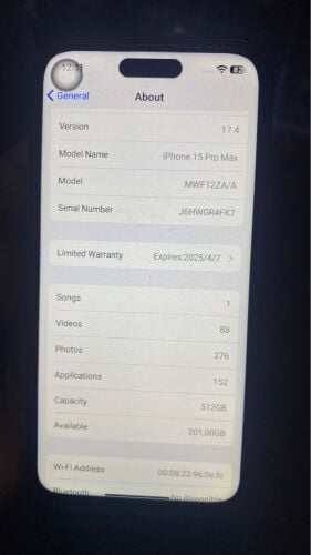 iPhone 15 pro max
