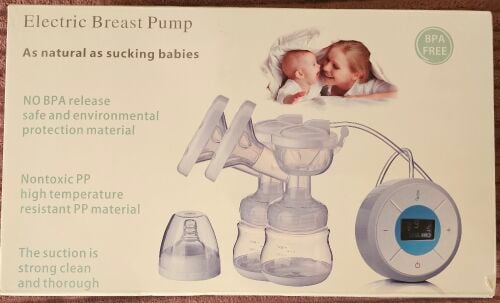 Electric breast pump