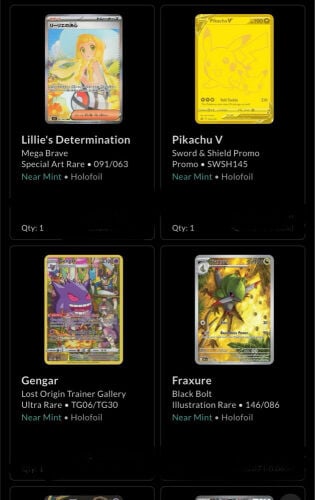 tcg pokemon cards