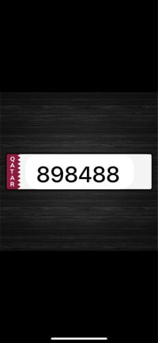 car plate for sale 