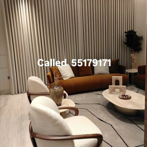 Qatar Curtains /fixing and cdrpet