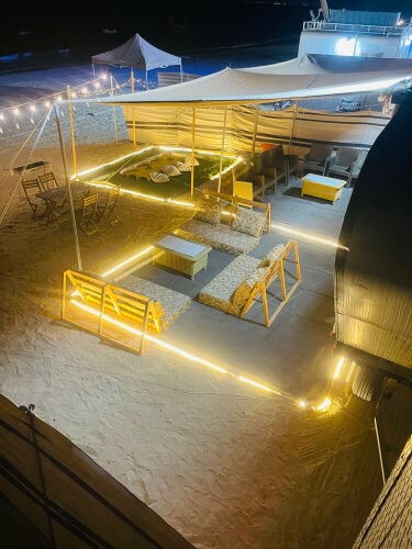 beach caravan available for rent 