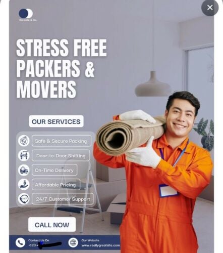 We do house and office relocation F