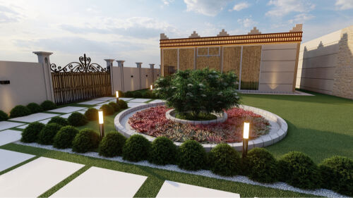 Interior or landscaping Designing