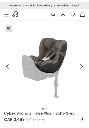 Cybex car seat