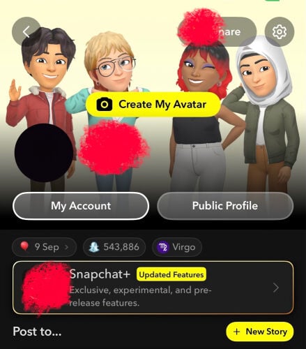 حساب سناب شات للبيع