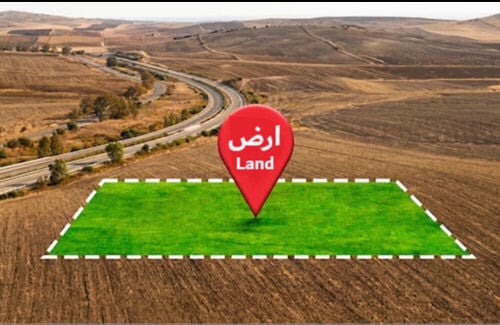 للبيع ارض شارعين وزاوية بالمعمورة