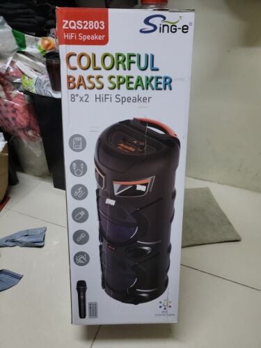colorful speaker