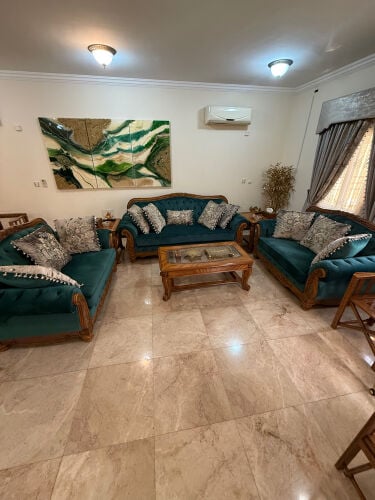 Sofas with 4 Tables 