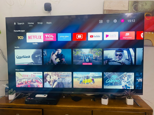 TCL 75"UHD 4k smart Android TV