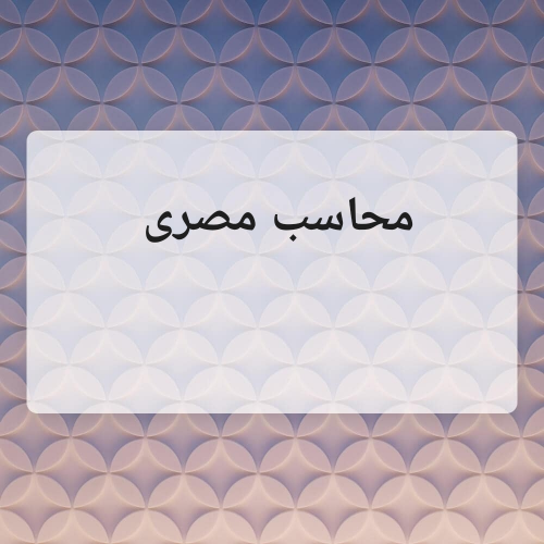 محاسب مصرى