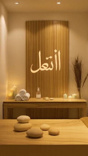 Massage shop inside a hotel