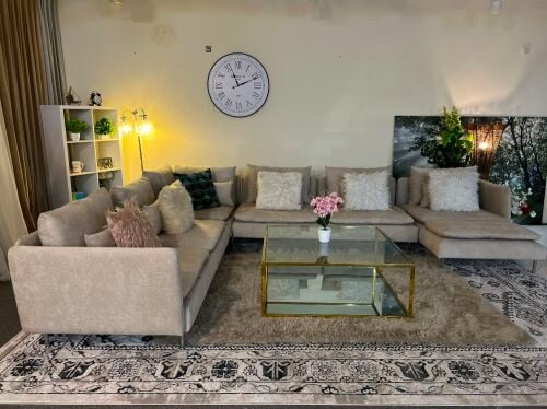 Ikea brand luxurious U shape sofa