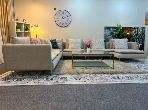 Luxurious ikea soderhamn U shape