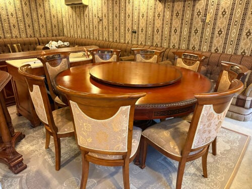 Dining table 8 person +buffet table