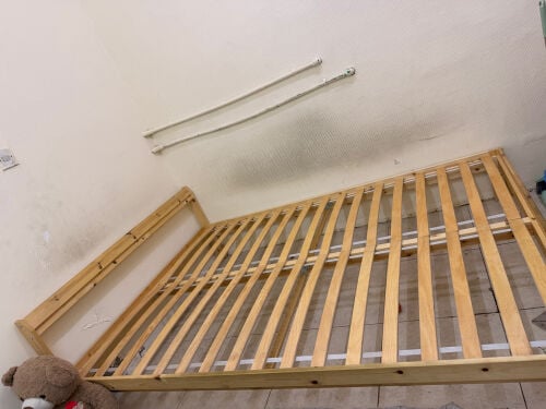 bed Frame and Mattress 