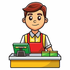 WE ARE HIRING - MALE CASHIER