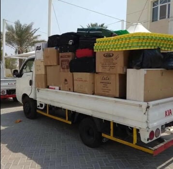 Moving all belongings and furniture