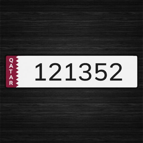 car plate 