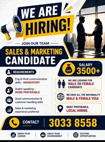 Sales & marketing Executive