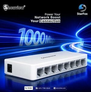 Secuview 8-Port Gigabit Switch