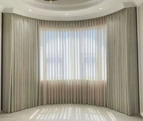 Curtains, rollers, vertical blinds