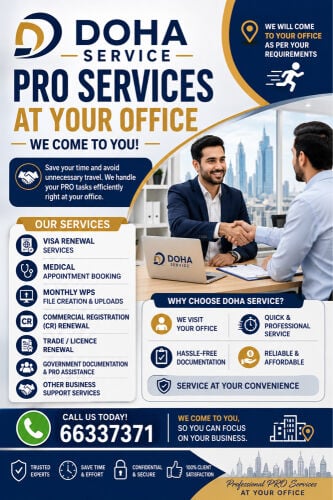 PRO SERVICE AT YOUR OFFICE