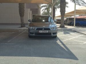 Grey color Mitsubishi lancer 1.6