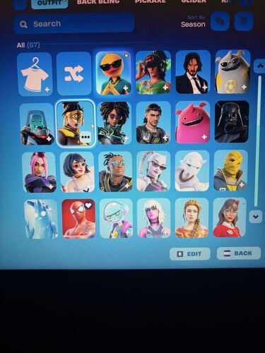 حساب فورتنايت