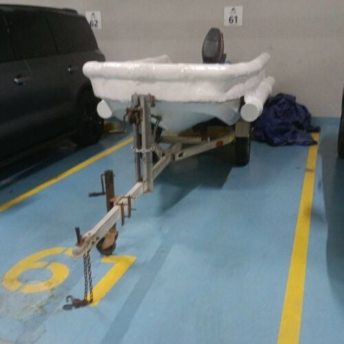 12 ft boat + trailer , no engine