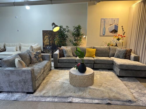 L shape  + two seater Sofa For sale