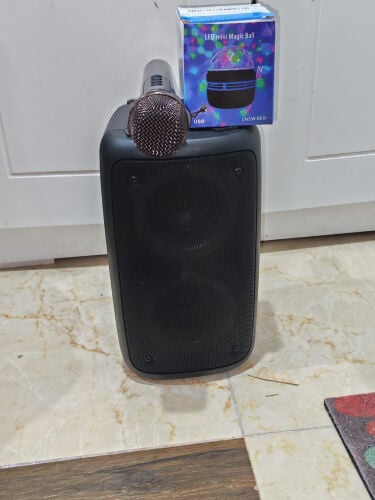 karaoke Microphone+ LED mini Magic 