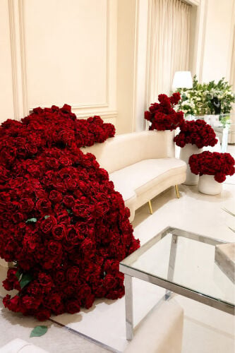 ورد طبيعي وصناعي
