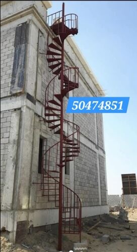 نقوم بجميع اعمال الحدادة ترتيب وت