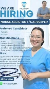 Caregiver / Nanny / Nurse assitant