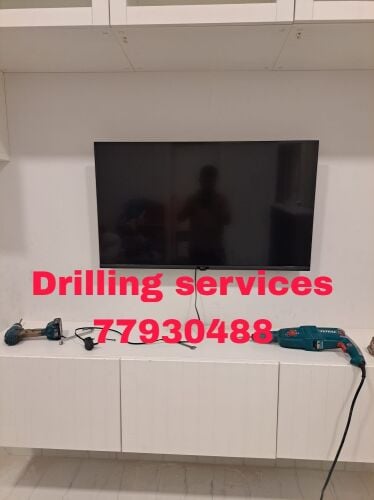 Drilling Service Tv Fixing in wall