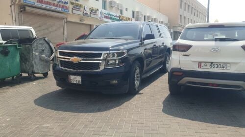suburban Chevrolet black very clean