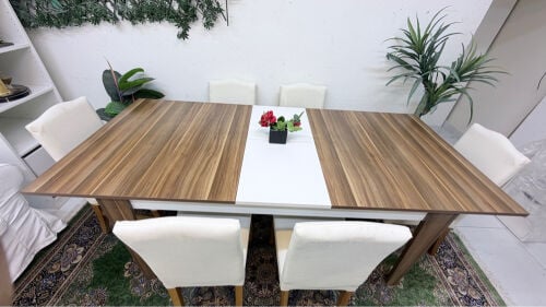 New dining table with 6 chair 