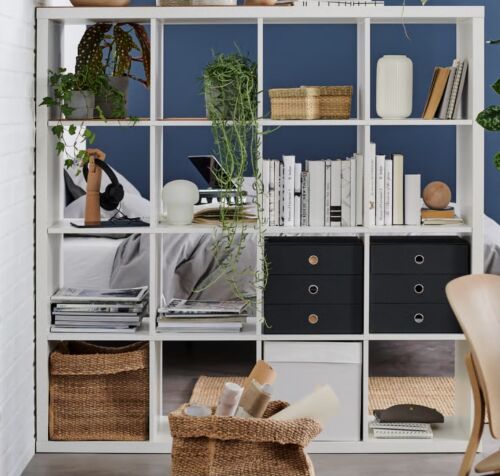IKEA  white shelfs