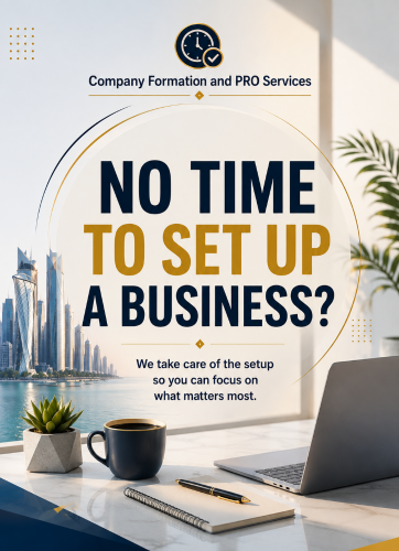 No time to set up your Business?